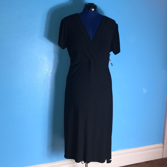 Mossimo Supply Co. Dresses & Skirts - NWT Mossimo 20/22W mock wrap black dress